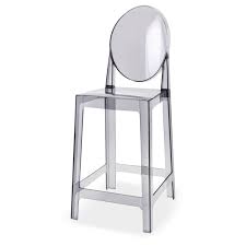 Add to wish list add to compare. 2xhome 25 Seat Height Smoke Contemporary Modern Glam Barstool Modern Ghost Chair Ghost Stool Side Chairs Molded Plastic Bar Stool Counter Accent Lounge No Arms Kitchen With Back Walmart Com Walmart Com