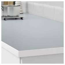 Ekbacken Bankskiva Dubbelsidig Med Vit Kant Ljusgra Ljusgra Vit Laminat Vit 186x2 8 Cm Ikea Laminat Ikea Arbeitsplatte Arbeitsflachen