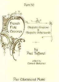 Paul Taffanel Allegretto Grazioso Allegretto Scherzando Particuliers 40 Marchands 70 Flute Piano Partition