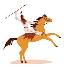 Indian Spear Horse Stock Illustrations ...