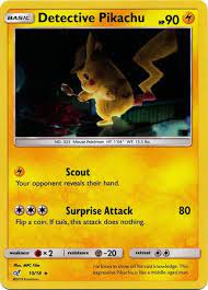 Singles, packs, boxes and precons all available here. Detective Pikachu Detective Pikachu Pokemon Trollandtoad