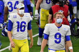 Jared thomas goff famed as jared goff is an american football player who plays as quarterback for the los angeles rams of the national football league (nfl). Jared Goff Trade Rumors Rams Exploring Trade Options Considering Matthew Stafford Open Competition Draftkings Nation