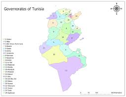 The most common usage is as a translation of the arabic muhafazah. Governorates Of Tunisia Mappr