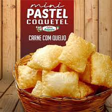 Mini Pastel De Carne C Queijo Italiano Salgados Goiania