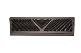 The face is made from high quality oak and back is made from high quality pine and is unfinished. Altus Oil Rubbed Bronze Baseboard Diffuser At Menards