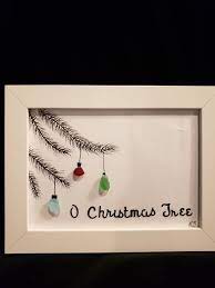 Sea Glass Christmas Picture Beach Glass Crafts Sea Glass Christmas Sea Glass Crafts