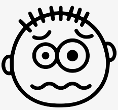 Emotions coloring pages emotions coloring pages wuming. Png File Scared Face For Coloring 980x866 Png Download Pngkit