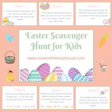 Every good treasure hunt needs some fun clues. Easter Egg Hunt For Kids With Printable Clues Mum In The Madhouse