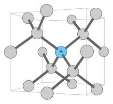 blue diamonds colored by boron at extreme depths