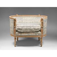 18th Century Louis Xvi Painted Beechwood Bergere Chair French Style Furniture Custom Made Furniture Furniture