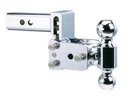 Check spelling or type a new query. B W Ts10037c Tow Stow Chrome Dual Ball Trailer Hitch Mount 5 Drop