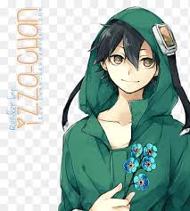 Searching for hoodie anime character at discounted prices? Renders Anime Male Anime Character Wearing Green Hoodie Illustration Png Pngegg