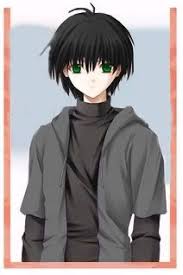 Levi Desbringer Anime Anime Boy Black Hair Green Eyes