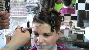 Samira from Iran wants a short hairstyle! By Theo Knoop 2012