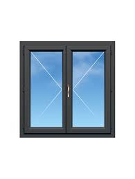 Chez tryba, nous proposons des profilés affinés et une large palette de coloris pour un esthétisme à la hauteur de vos attentes. Fenetres Pvc 2 Vantaux Ouvrant A La Francaise Gris Graine 900x550