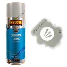 Hycote Chrome Look Gloss Spray Paint 400ml Sprayster