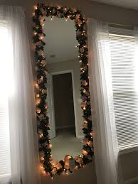 Mirror Diy Decorated Flower Mirror Flower Mirror Decor Diy Flower Mirror