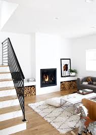 Photo of a large contemporary dining room in orange county with brown walls, lino flooring, a standard fireplace and a tiled fireplace surround. Cozy Modern Living Room The Faux Martha Living Room Decor Modern Modern Cozy Living Room Living Room Scandinavian