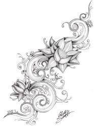 Lotus Tattoo Designs1 Jpg 393 532 Girly Tattoos Tattoos Flower Tattoo Drawings