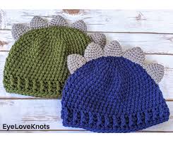 More images for how to make a dinosaur hat » Double Knotted Crochet S Dinosaur Spike Hat Free Crochet Pattern Eyeloveknots