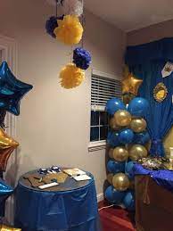 Royal Blue And Gold Sign In For Boy Baby Shower Baby Boy Shower Ideas Diy Baby Shower Royal Baby Showers