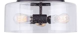 172 x 17 mm motor size. Canarm Ltd Isf633a03orb Nash 3 Bulb Semi Flush Mount Oil Rubbed Bronze With Seeded Glass 3 Light Farmhouse Goals
