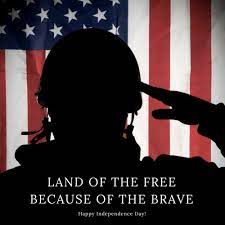 Land Of The Free Because Of The Brave Hawk Graphics