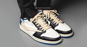 This aj1 comes with a brown upper plus white accents, black nike swoosh, sail midsole, and a brown sole. The Travis X Fragment X Air Jordan 1 Low Singapore Drop August 13