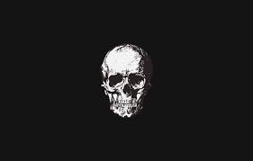 We hope you enjoy our growing collection of hd images to use as a background or home screen for your. Wallpaper Simple Skull Minimalism Sake Black Background Minimalism Black Background Images For Desktop Section Minimalizm Download
