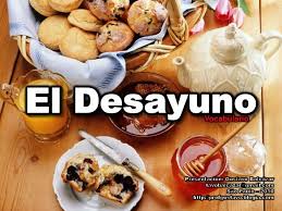 Vocabulario El Desayuno Food Sweet Breakfast Spanish Food Unit