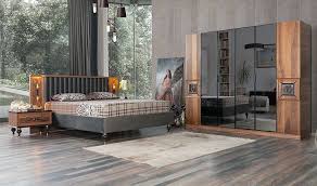 Ada Ceviz 6 Kapakli Bazali Yatak Odasi 2020 Yatak Odasi Ic Mekan Yatak Odasi Tasarimlari Yatak Mobilyasi