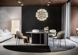 Lou Dining Table Fil Noir Dining Chair Christophe Delcourt Design Elegant Dining Room Dining Room Design Dining Room Remodel
