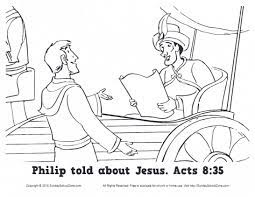 You can also see a list of the types of free, printable bible activities we provide on the site. Philip And The Ethiopian Bible Activities On Sunday School Zone