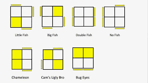 2x2 Rubik S Cube 7 Oll Patterns 2x2 Rubik S Cube Rubiks Cube Patterns Rubik S Cube Solve