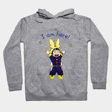 Little Deku I Am Here Deku Hoodie Teepublic De