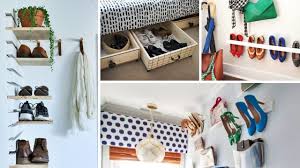 This first idea requires a tiny amount of time and money. 15 Brilliant Diy Shoe Storage Ideas For Small Spaces Youtube