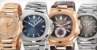 القي نظرة على البعض من أفضل العلامات التجارية للساعات بأفضل الأسعارعلى الإنترنت. Patek Philippe Nautilus Collection Luxury Sport Watches