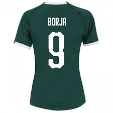 Miguel borja için anlaşma sağlandı. Herren Fussball Miguel Borja 9 Heimtrikot Grun Trikot 2019 20 Hemd