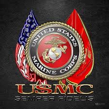 The marine corps minimum peacetime structure shall consist of not less than three combat divisions and three aircraft wings, and land combat, aviation, and other services as needed. Usmc Logo Wallpapers Group 56