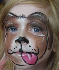 Pin By Aysenur On Face Paint Ideas Dog Face Paints Face Painting Animal Face Paintings