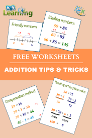 Clearly, in the given code, the alphabets are coded as follows : Addition Tips And Tricks For Mental Math K5 Learning