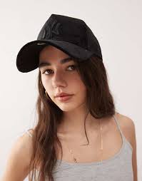 New York Yankees Cappello Baseball Nero Donna Cappello Ny 47