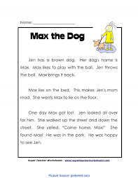 Give your child a boost using our free, printable 1st grade reading worksheets. Worksheet Book 1st Grade Reading Passages With Questions Valuableities For Worksheets Free Lots More O Exercises Graders Staggering Picture Samsfriedchickenanddonuts