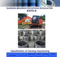 slewing bearing for hitachi excavator EX70-5 (swing bearing)