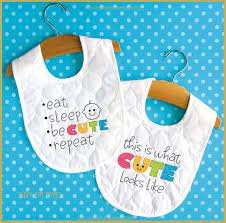 Crossstitch Warehouse Cute Bibs Set Of Two