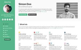 Myresume is a creative resume and portfolio bootstrap template. Best Bootstrap Themes And Templates Made For Developers Portfolio Resume