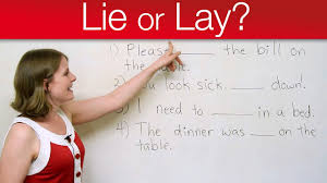 Grammar Mistakes Lie Or Lay Engvid