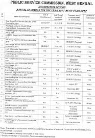 Wbpsc Exam Calendar 2018 19 West Bengal Upcoming Recruitment Jobs Form Exam Dates Wbpsc Annual Exam Planner Wbpsc Latest Vacan Exam Calendar Calendar Exam