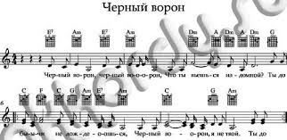 под небом голубым есть город золотой ноты для фортепиано Noty Chernyj Voron Noty Pesni Noty Dlya Skripki
