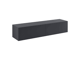 Salon, chambre ou encore votre cuisine. Etagere Murale Design Meuble Support Tv Style Avec 2 Tiroirs Capactie De Charge Jusqu A 25 Kg Panneau De Particules Melamine 140 X 33 X 30 Cm Gris Fonce Mat En Casa Vente